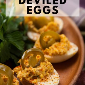 Smoked Deviled Eggs