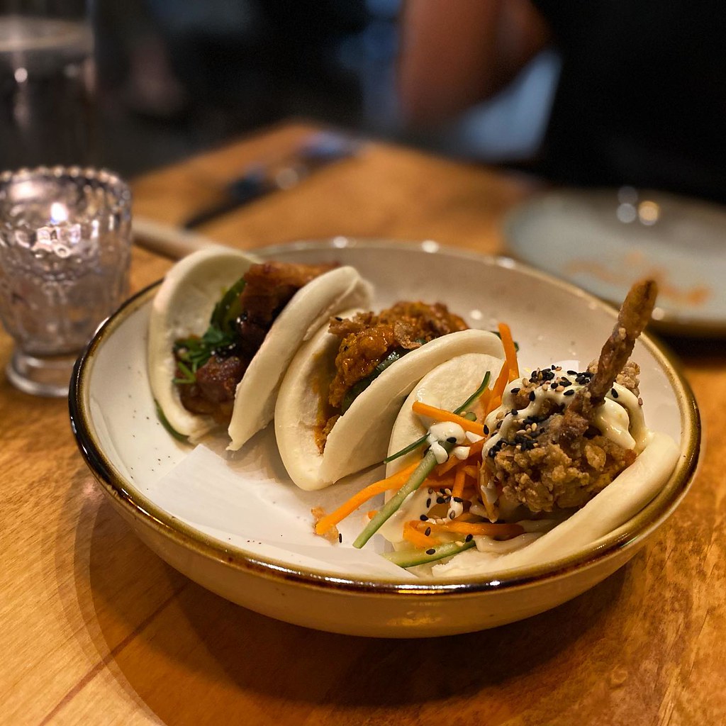 Soft-Shell Crab Bao Buns