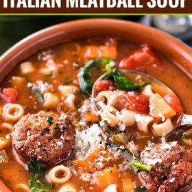 Soup, Italian Meatball, Slow cooker