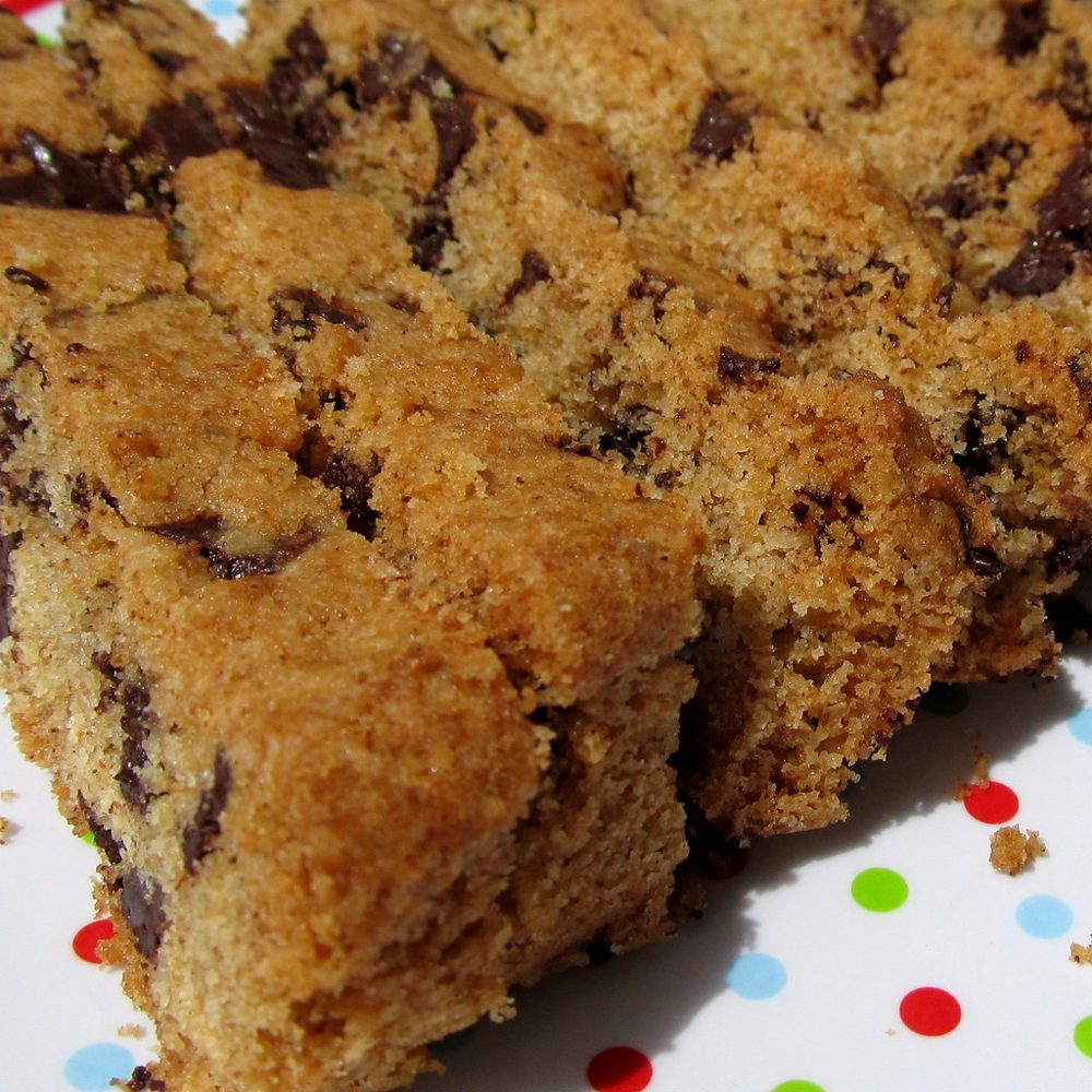Sourdough Discard Chocolate Chip Cookie Bars