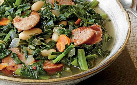 Southern Greens Soup