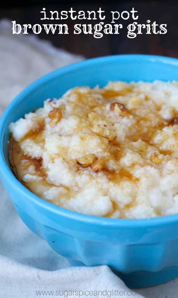 Sweet Brown-Sugar Breakfast Grits
