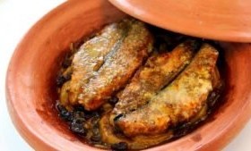 Tagine, Salmon Sweet Potato / طاجن السالمون والبطاطا الحلوة