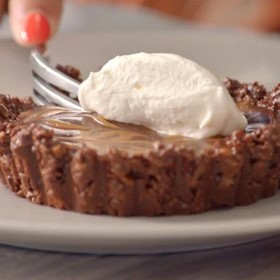 Tart, Chocolate and Caramel