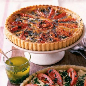 Tomato and Camembert Tart