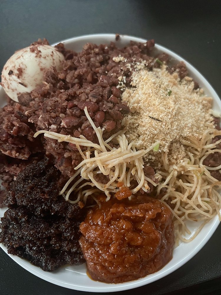 Waakye (Ghanaian Rice and Black-Eyed Peas)