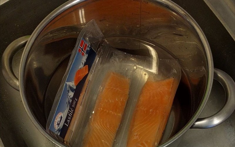Freezing Fish to Destroy Parasites