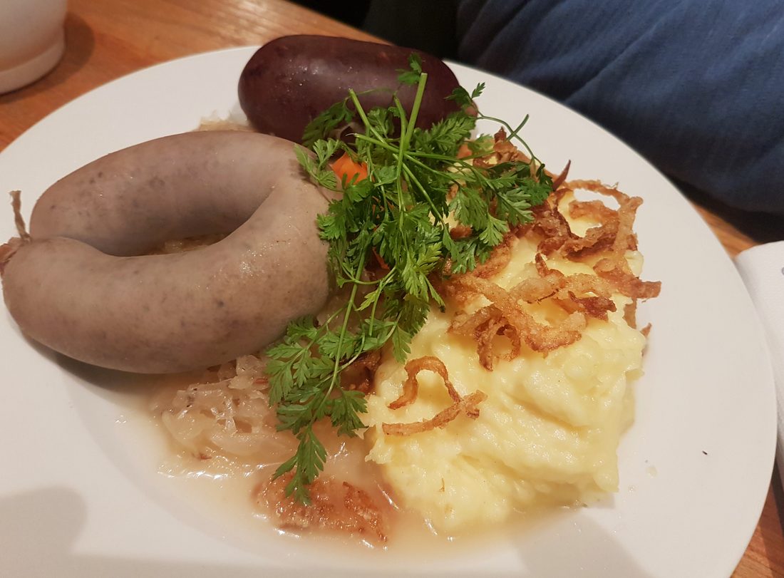 A smooth liver sausage (Leberwurst) — the spreadable, cooked-liver family the smooth Braunschweiger belongs to.